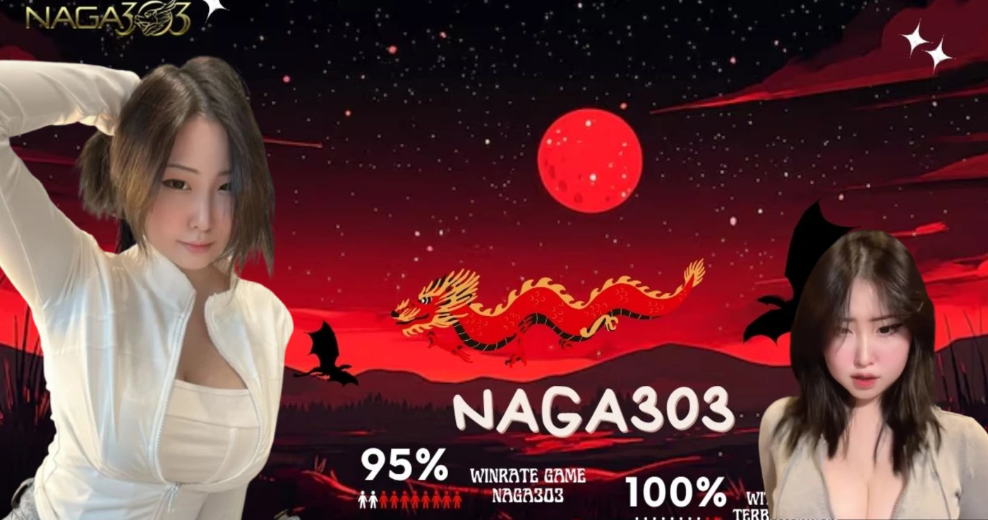 Miss Bree Wales Covington (@msbreewc.vip) berpose di studio digital bersama logo NAGA303, menggambarkan kolaborasi kreatif antara dunia hiburan dan teknologi Asia.